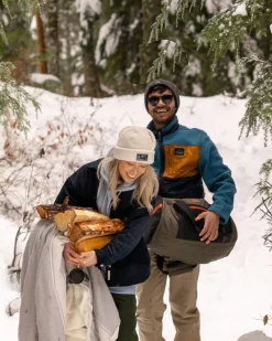 Floris van Bommel Accessories|Beanies>Peak Recycled Sherpa Beanie Birch