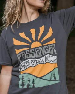 Passenger Tops & T-Shirts>Perfect Days T-Shirt Charcoal