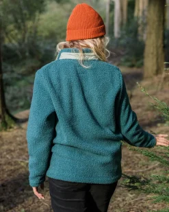 Passenger Fleece|Fleece>Perouse Recycled Polar-Lined Sherpa Fleece Mediterranean