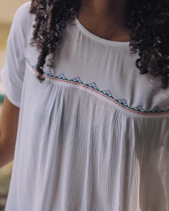 Passenger Tops & T-Shirts|Women's Outlet>Petal Top White