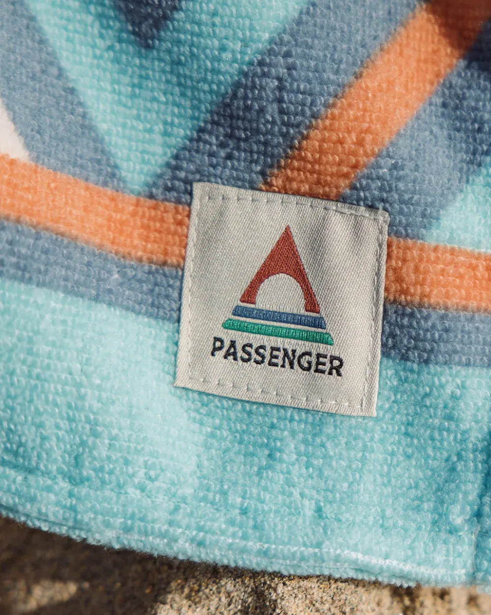 Passenger Accessories|Towels>Portland Beach Recycled Towel Porcelain Pattern