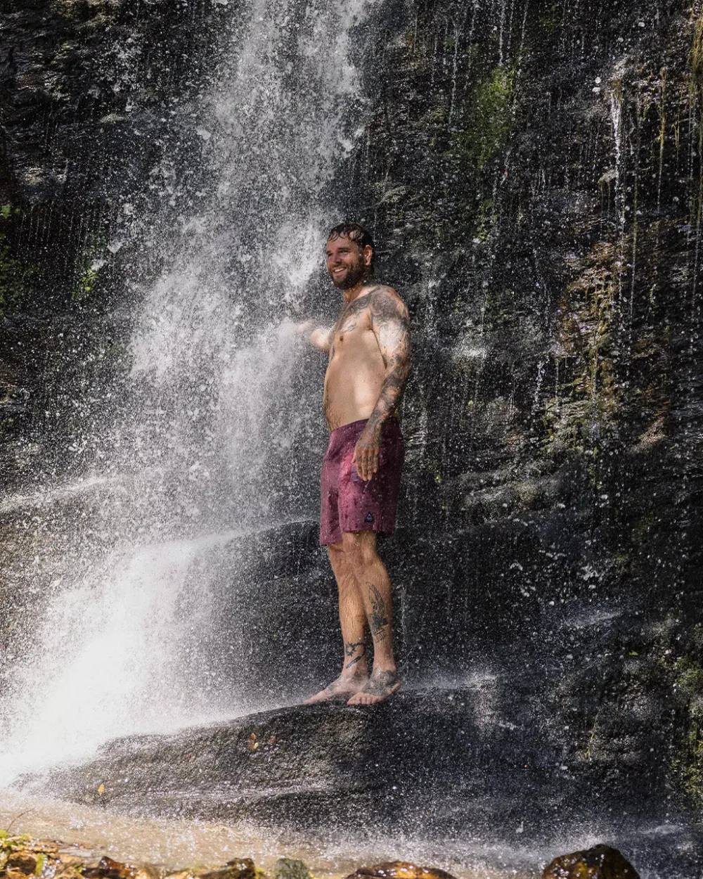 Floris van Bommel Surf Accessories|Surf Accessories>Porto Recycled All Purpose Swim Short Crushed Berry