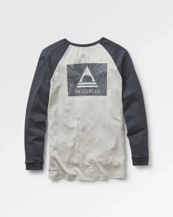 Passenger T-Shirts & Tank Tops|Best Sellers>Purpose Organic Cotton Raglan LS T-Shirt Black