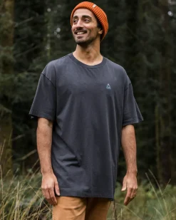 Passenger T-Shirts & Tank Tops|Men's Outlet>Purpose Recycled Relaxed Fit T-Shirt Black