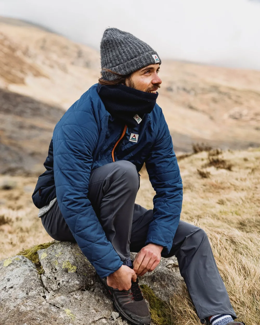 Passenger Water Resistant|Insulated>Pursue Recycled Thermore® Insulated Jacket Dark Denim/ Deep Navy