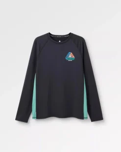 Passenger T-Shirts & Tank Tops|Activewear>Range Recycled Active LS T-shirt Black
