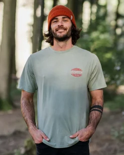 Passenger T-Shirts & Tank Tops|Men's Outlet>Reconnect Recycled Cotton T-Shirt Pistachio