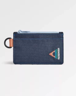 Passenger Accessories|Backpacks & Bags>Recycled Card Holder Dark Denim