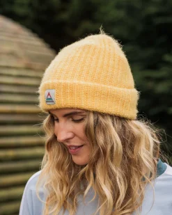 Floris van Bommel Beanies|Beanies>Redwood Fleece Lined Recycled Beanie Ochre Yellow