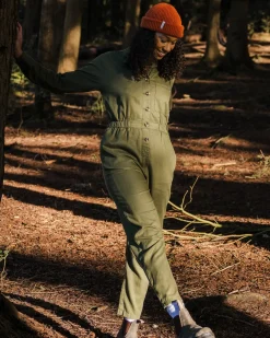 Passenger Jumpsuits & Playsuits|Dungarees & Pants>Resonate Organic Cotton Boiler Suit Khaki