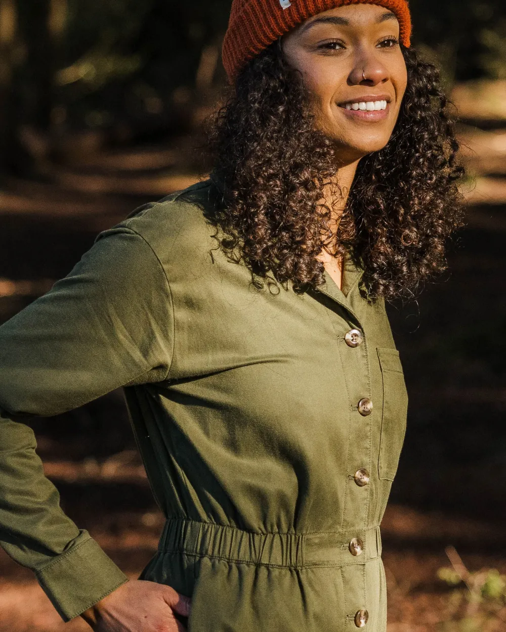 Passenger Jumpsuits & Playsuits|Dungarees & Pants>Resonate Organic Cotton Boiler Suit Khaki