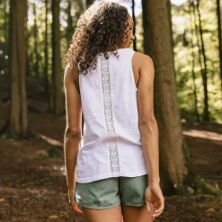 Passenger Tank Tops|Tops & T-Shirts>Rivergate Recycled Cotton Top White
