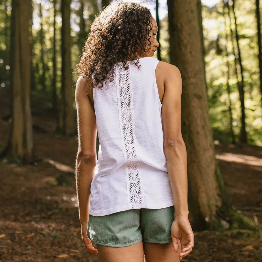 Passenger Tank Tops|Tops & T-Shirts>Rivergate Recycled Cotton Top White