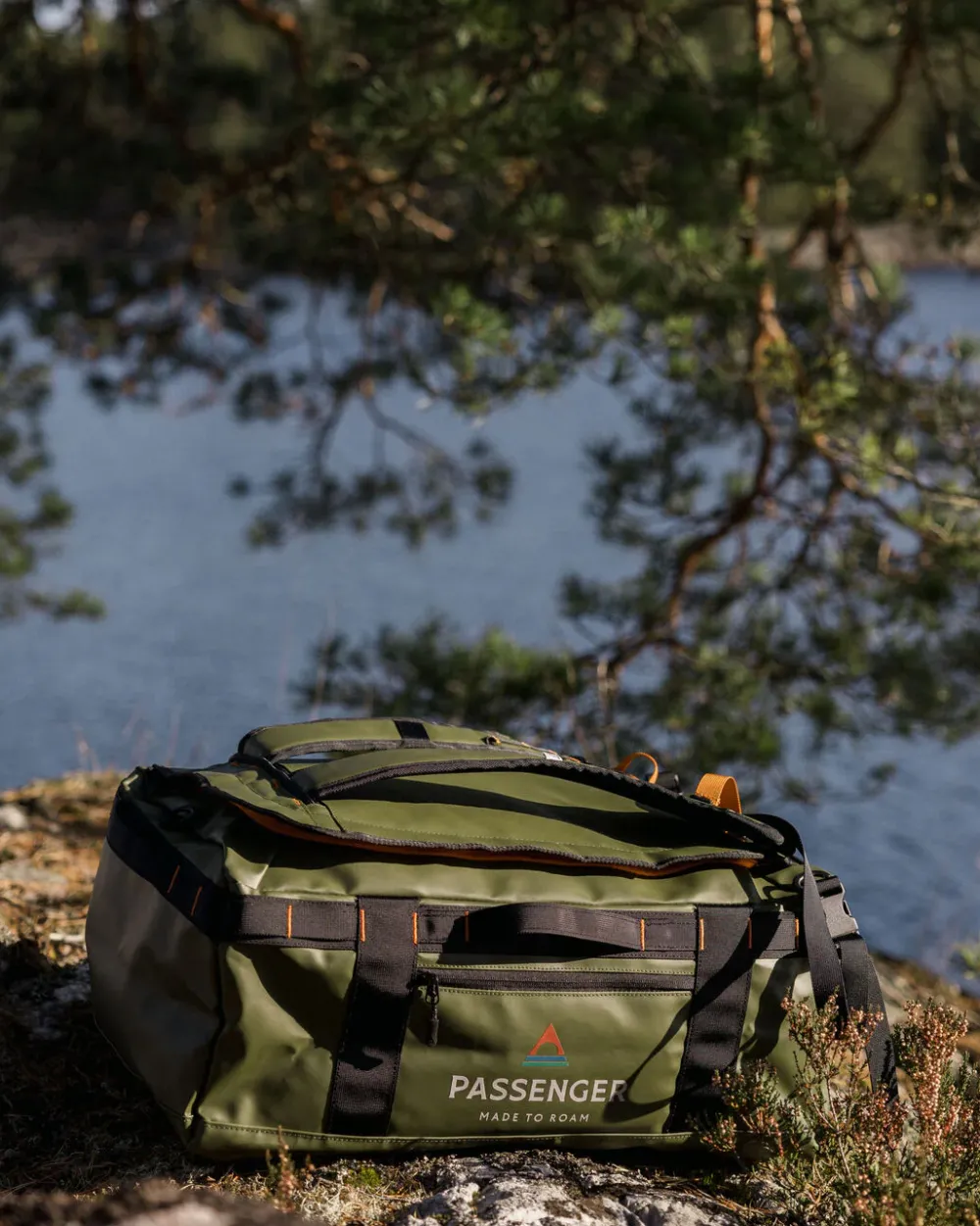 Floris van Bommel Accessories|Backpacks & Bags>Road Trip 50L Duffel Backpack Khaki