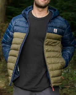 Passenger Insulated|Men's Outlet>Roamer Recycled 2.0 Insulated Jacket Rich Navy/Khaki