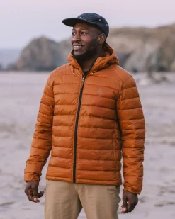 Floris van Bommel Men's Outlet|Men's>Roamer Recycled Insulated Jacket Glazed Ginger