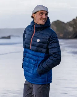 Passenger Insulated|Men's Outlet>Roamer Recycled Insulated Overhead Jacket Rich Navy/Cobalt