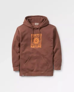 Passenger Hoodies & Sweatshirts>Rooted In Nature Hoodie Chestnut