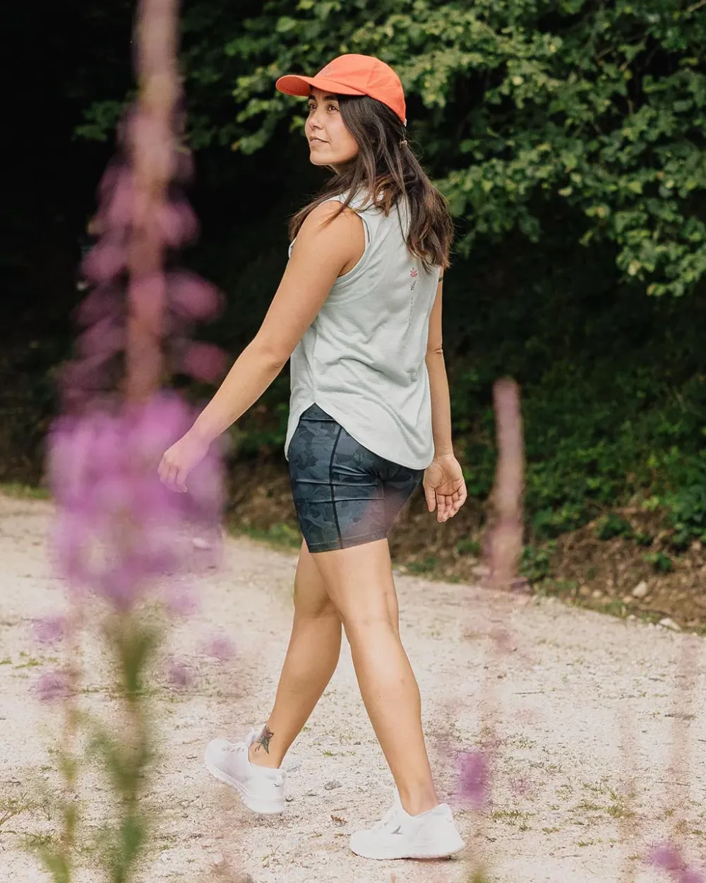 Passenger Shorts|Leggings>Route Recycled Active Short Black Abstract