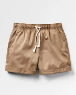 Passenger Shorts>Santosa Twill Short Biscuit