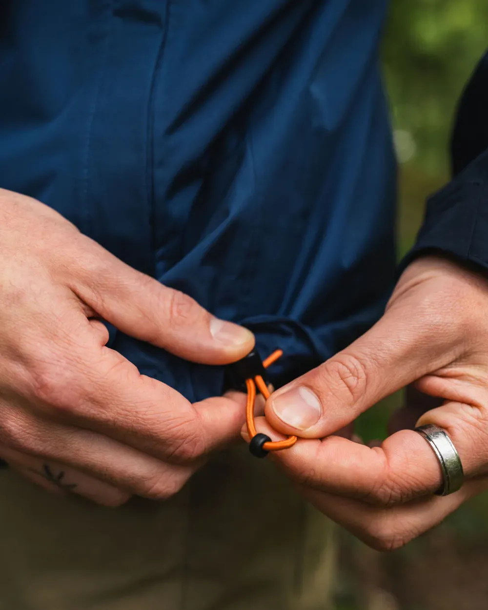 Floris van Bommel Activewear|Best Sellers>Season Water Resistant Recycled Jacket Dark Denim/ Deep Navy