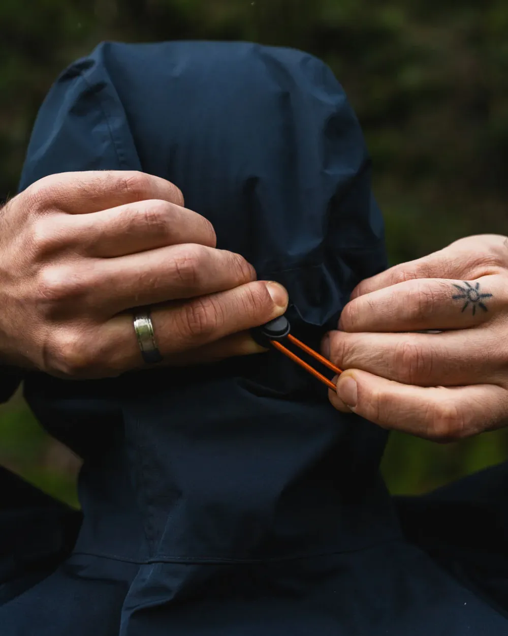 Floris van Bommel Activewear|Best Sellers>Season Water Resistant Recycled Jacket Dark Denim/ Deep Navy