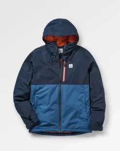 Passenger Water Resistant|Insulated>Shadow Insulated Water Resistant Jacket Dark Denim/ Deep Navy