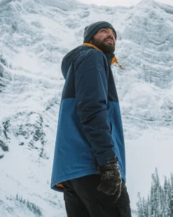 Passenger Water Resistant|Insulated>Shadow Insulated Water Resistant Jacket Dark Denim/ Deep Navy