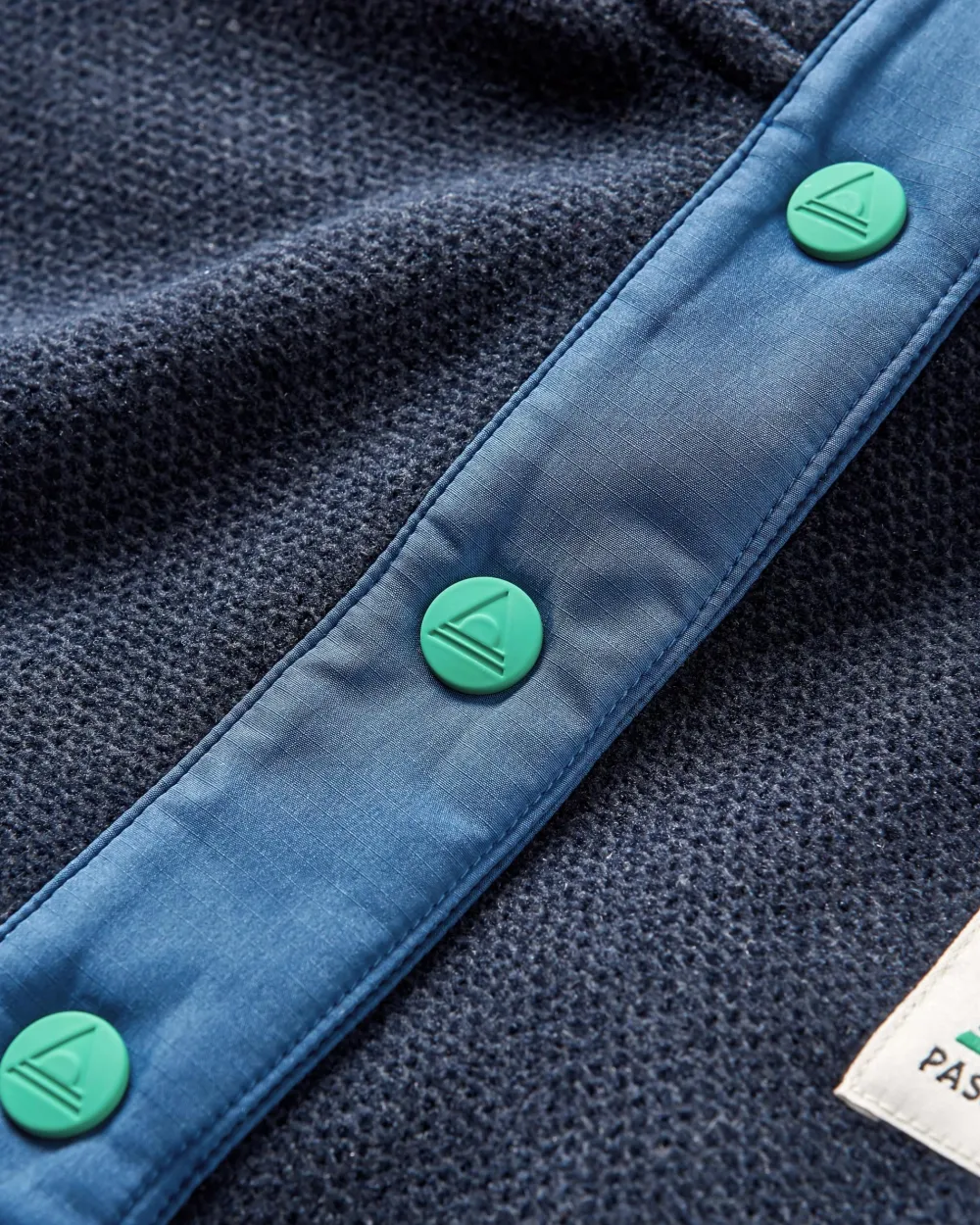 Passenger Fleece|Fleece>Snowdrop Pullover Recycled Polartec® Fleece Lilac/ Deep Navy