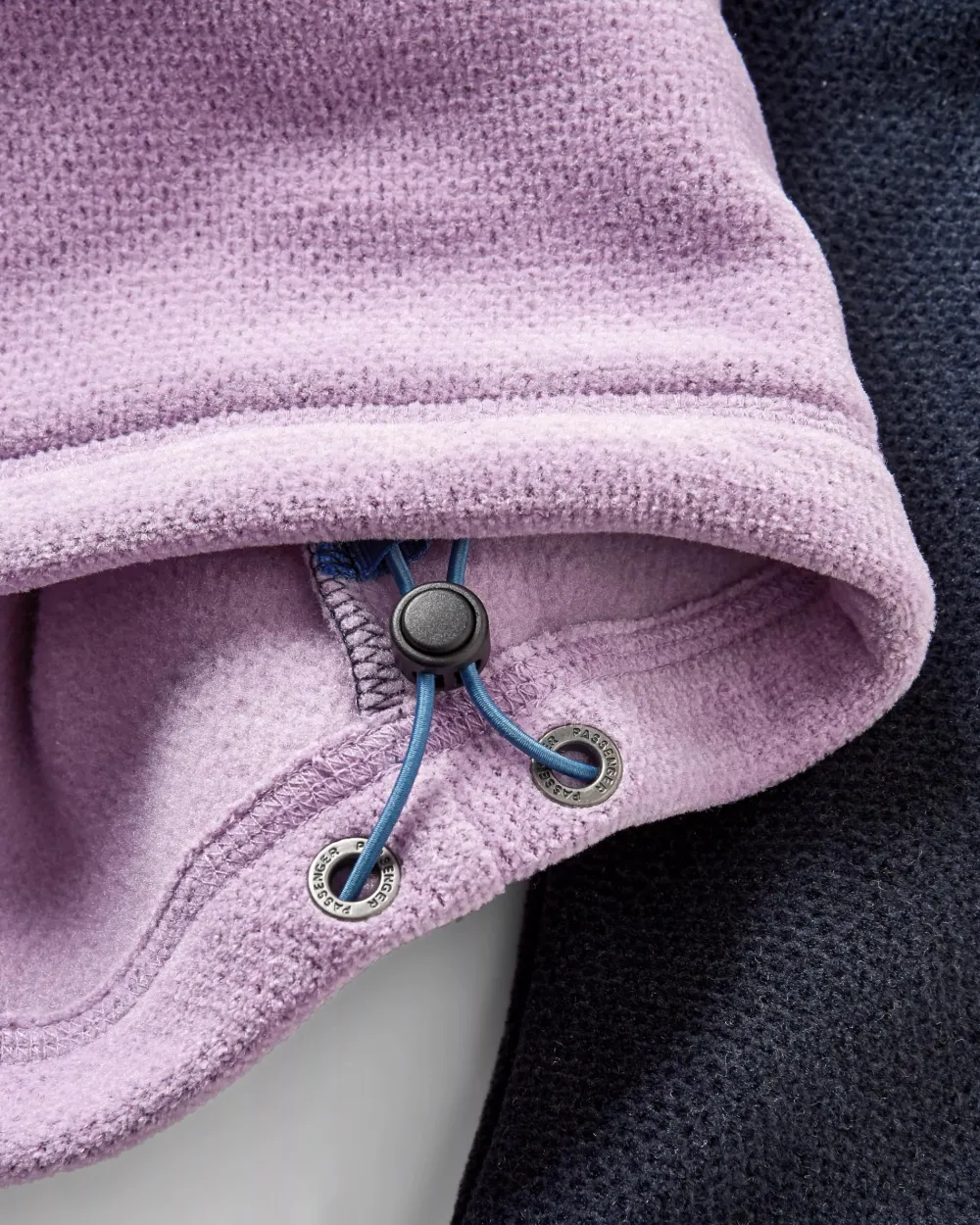 Passenger Fleece|Fleece>Snowdrop Pullover Recycled Polartec® Fleece Lilac/ Deep Navy
