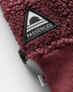 Passenger Accessories|Men's Outlet>Snowfall 2.0 Recycled Sherpa Gloves Wine