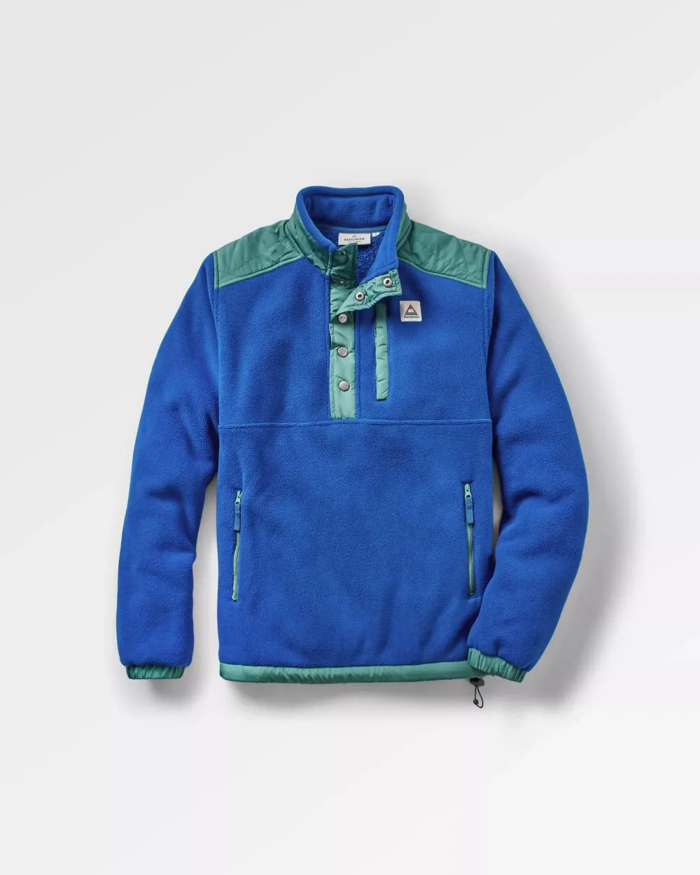 Passenger Fleece|Fleece>Solace Recycled Sherpa-Lined Polar Fleece True Blue