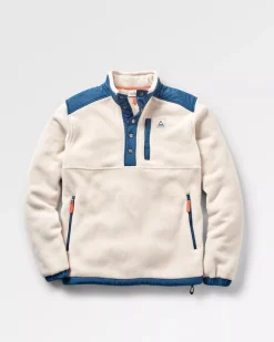 Passenger Fleece|Fleece>Solace Recycled Sherpa-Lined Polar Fleece Vintage White