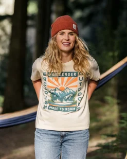 Passenger Tops & T-Shirts>Solitude Recycled Cotton Oversized T-Shirt Birch