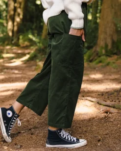 Passenger Dungarees & Pants>Someday Cord Trouser Fir Tree