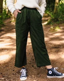 Passenger Dungarees & Pants>Someday Cord Trouser Fir Tree
