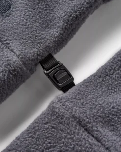 Passenger Accessories|Gloves>Stem Recycled Polar Convertible Mittens Charcoal