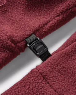 Passenger Accessories|Men's Outlet>Stem Recycled Polar Convertible Mittens Wine