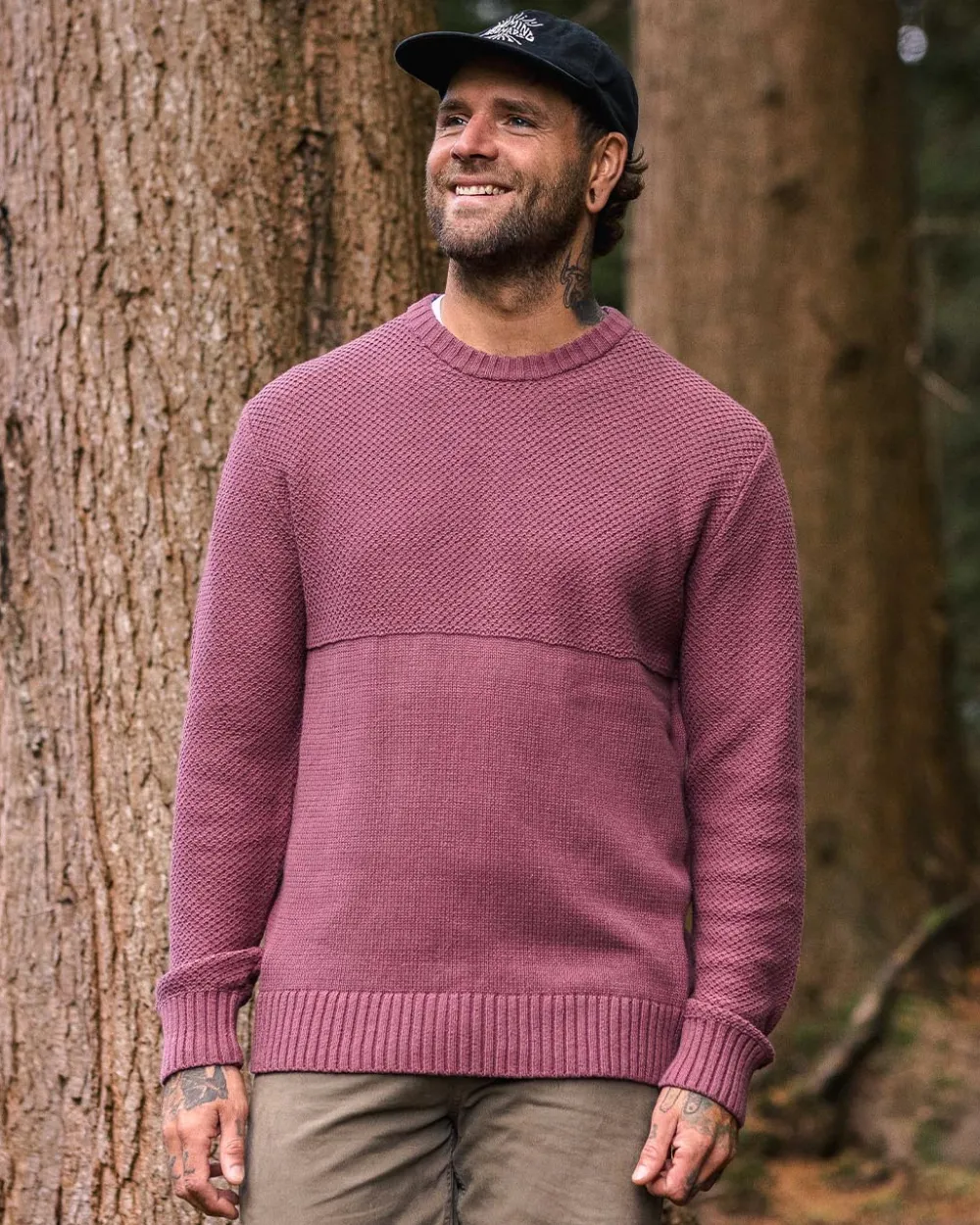Passenger Knitwear|Winter Road Trip Essentials>Swell Knitted Jumper Crushed Berry