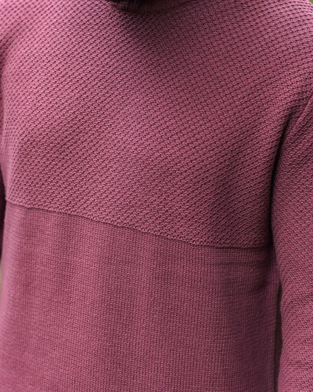 Passenger Knitwear|Winter Road Trip Essentials>Swell Knitted Jumper Crushed Berry