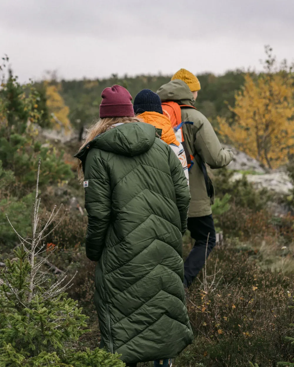 Passenger Insulated|Winter Road Trip Essentials>Tasman Recycled 2.0 Long Insulated Jacket Fir Tree