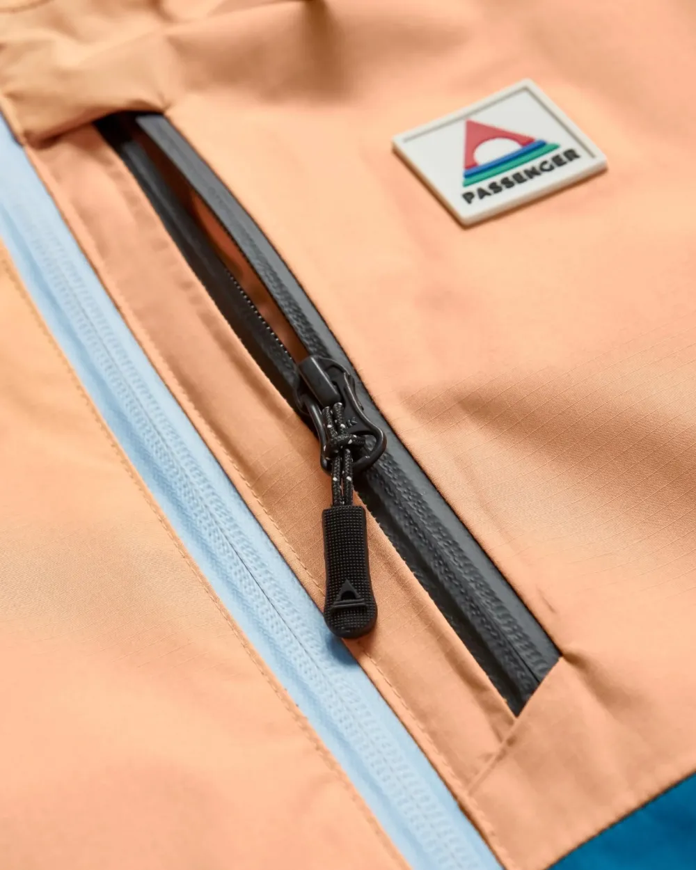 Passenger Insulated|Activewear>Terrain Insulated Water Resistant Jacket Corsair Blue/ Apricot