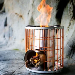 Floris van Bommel Outdoor Kitchenware>The Horizon Rocket Stove Anevay Stoves