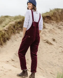 Passenger Dungarees & Pants|Women's Outlet>Tiaga Cord Dungarees Windsor Wine