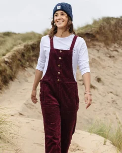Passenger Dungarees & Pants|Women's Outlet>Tiaga Cord Dungarees Windsor Wine