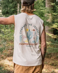 Floris van Bommel Men's Outlet|Men's>Tizana Recycled Cotton Vest Milky Marl