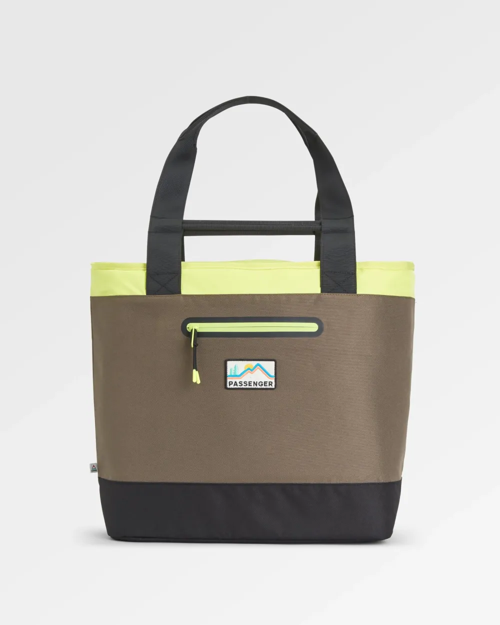 Passenger Backpacks & Bags|Backpacks & Bags>Tote Recycled Cooler Bag Khaki Multi