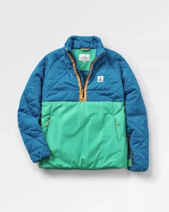 Passenger Water Resistant|Insulated>Trace Recycled Thermore® Insulated Jacket Corsair Blue/ Jungle Green