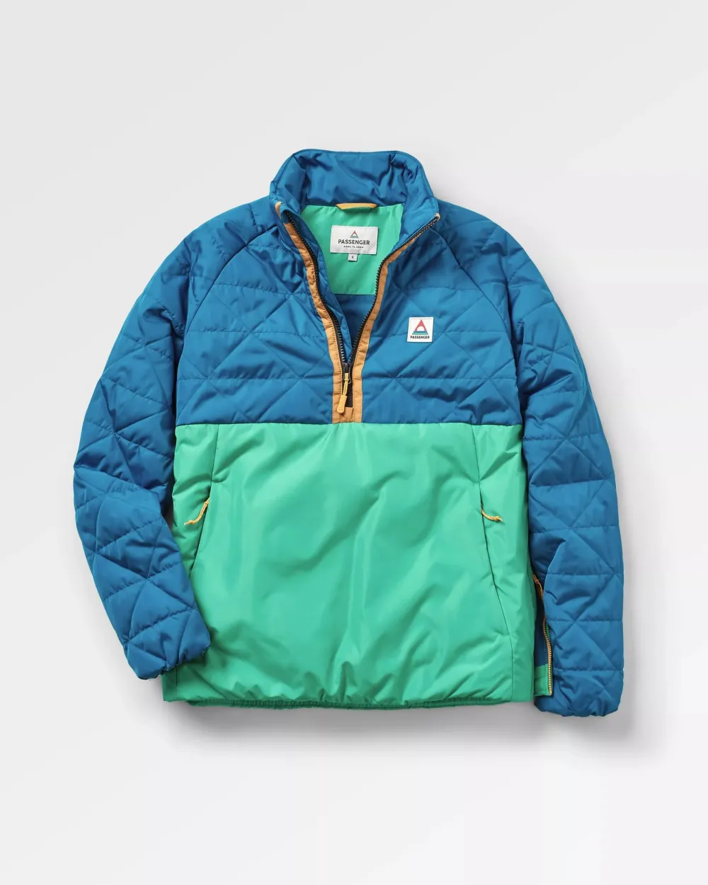 Passenger Water Resistant|Insulated>Trace Recycled Thermore® Insulated Jacket Corsair Blue/ Jungle Green