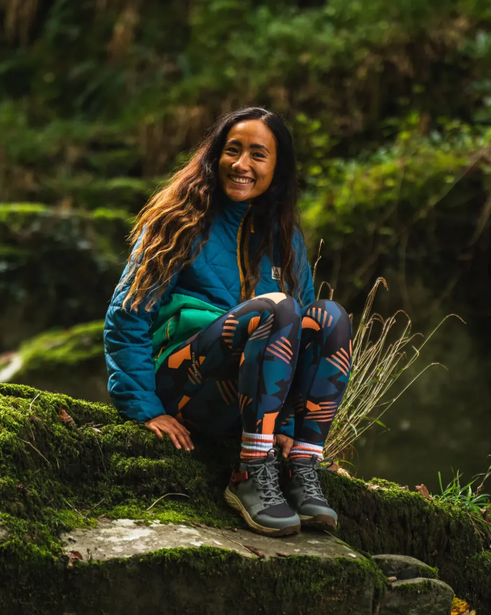 Passenger Water Resistant|Insulated>Trace Recycled Thermore® Insulated Jacket Corsair Blue/ Jungle Green